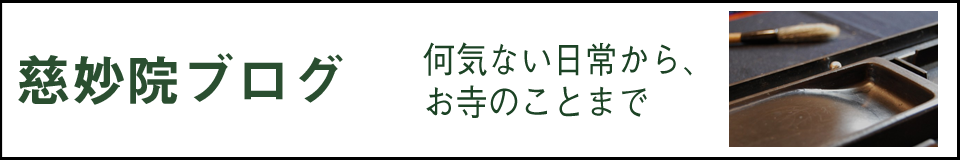 慈妙院スタッフブログ